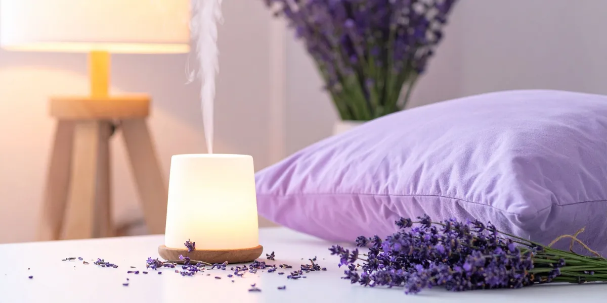 wieczorne rytuały - poduszka z lawendą